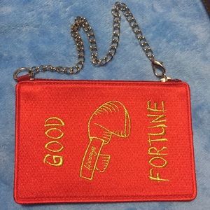 Harvey’s good fortune lucky cat small wristlet